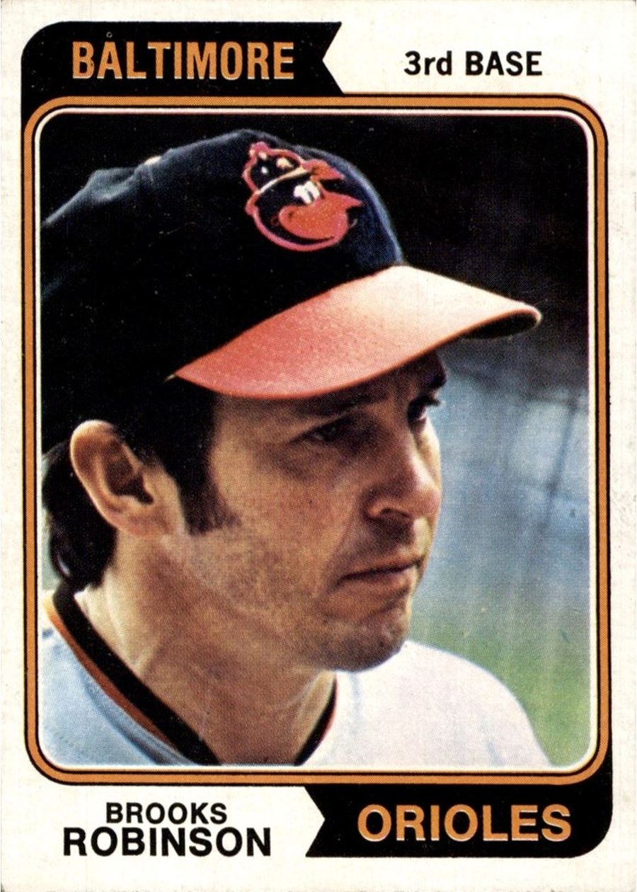1974 Topps #160 Brooks Robinson, Baltimore Orioles