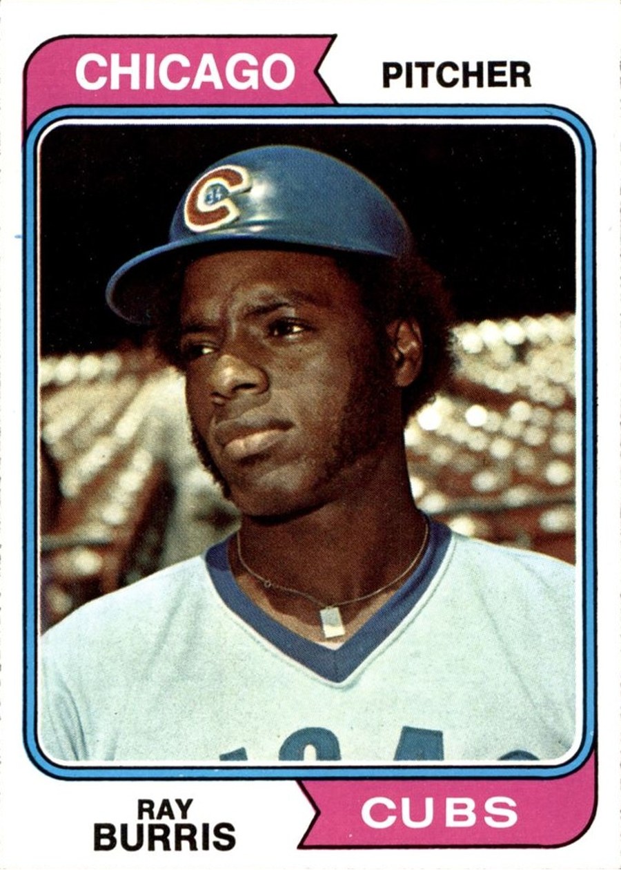 1974 Topps #161 Ray Burris, Chicago Cubs