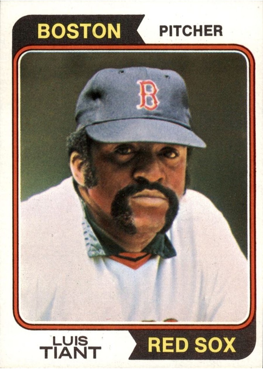 1974 Topps #167 Luis Tiant, Boston Red Sox