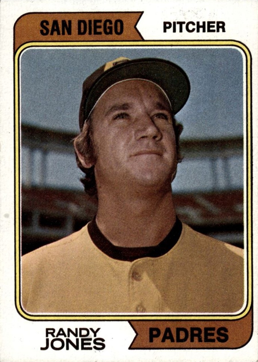 1974 Topps #173 Randy Jones, San Diego Padres