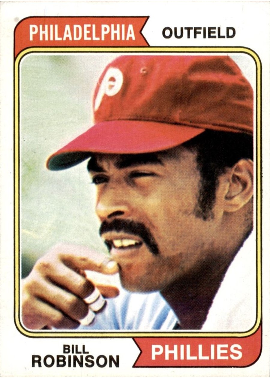 1974 Topps #174 Bill Robinson, Philadelphia Phillies