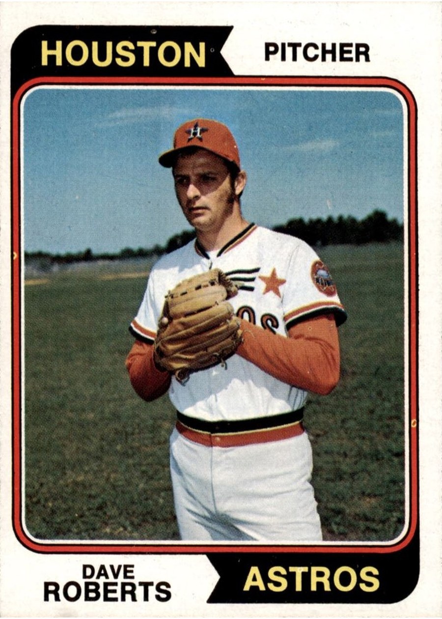 1974 Topps #177 Dave Roberts, Houston Astros