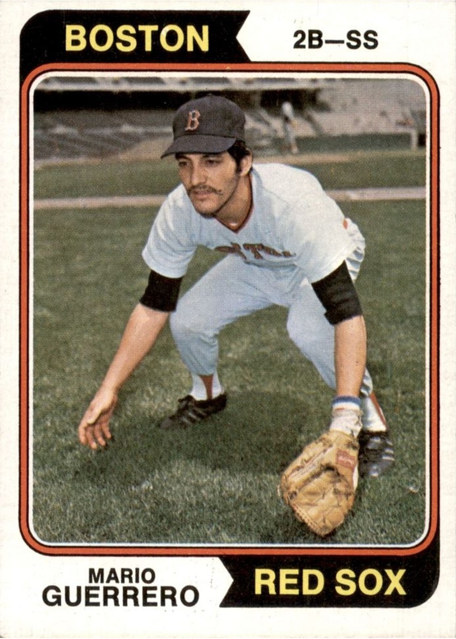 1974 Topps #192 Mario Guerrero, Boston Red Sox