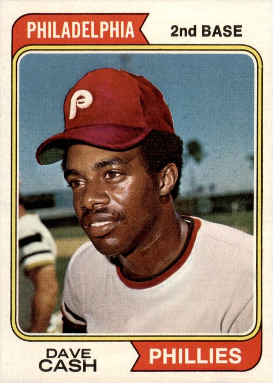 1974 Topps #198 Dave Cash, Philadelphia Phillies