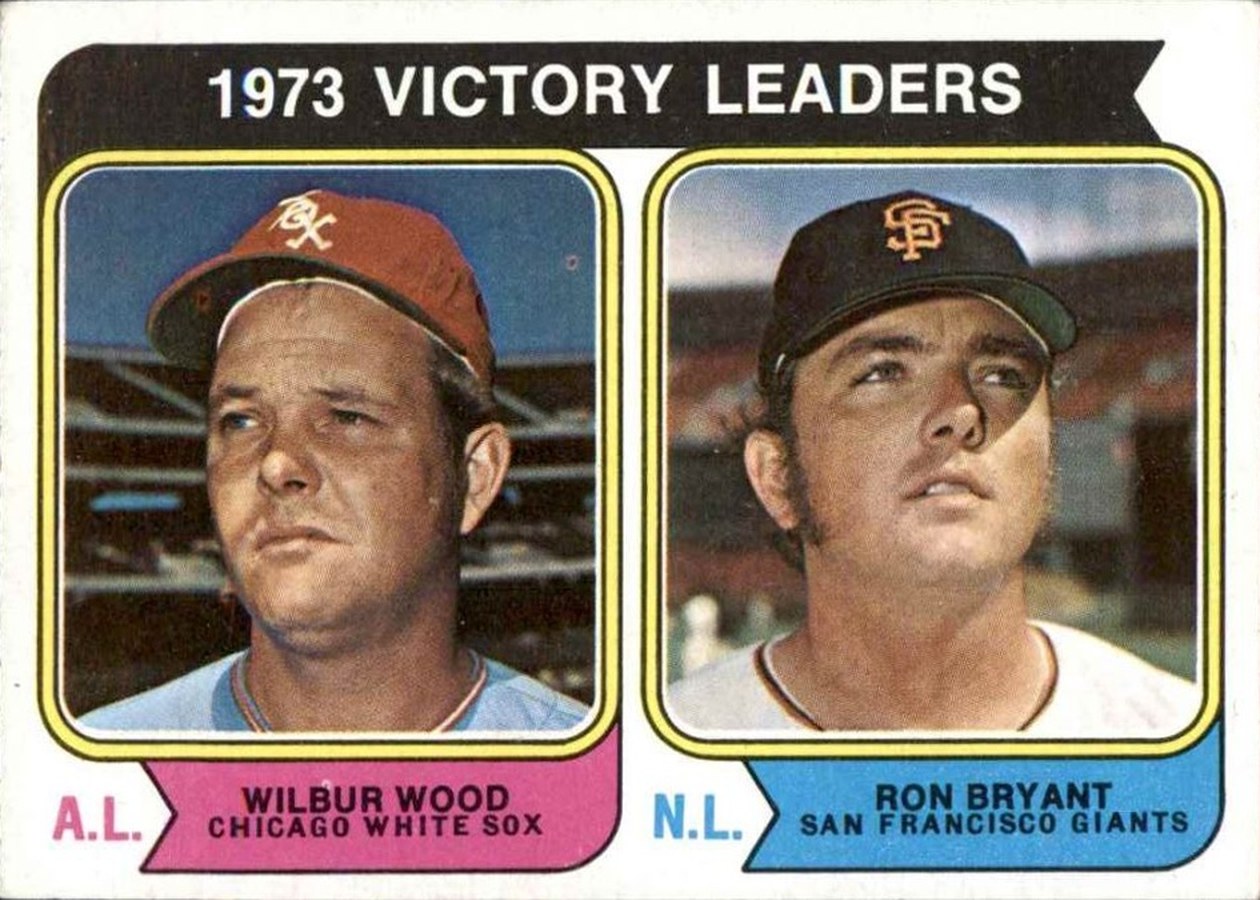 1974 Topps #205 1973 Victory Leaders, Chicago White Sox / San Francisco Giants