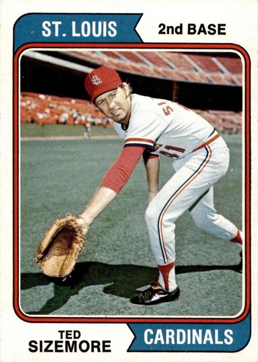 1974 Topps #209 Ted Sizemore, St. Louis Cardinals