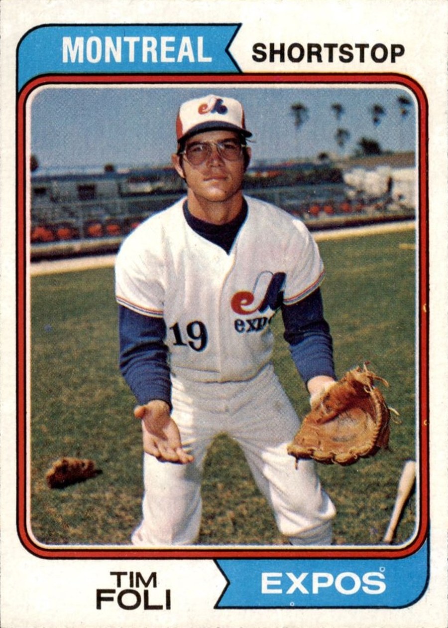 1974 Topps #217 Tim Foli, Montreal Expos