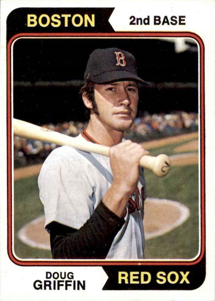1974 Topps #219 Doug Griffin, Boston Red Sox