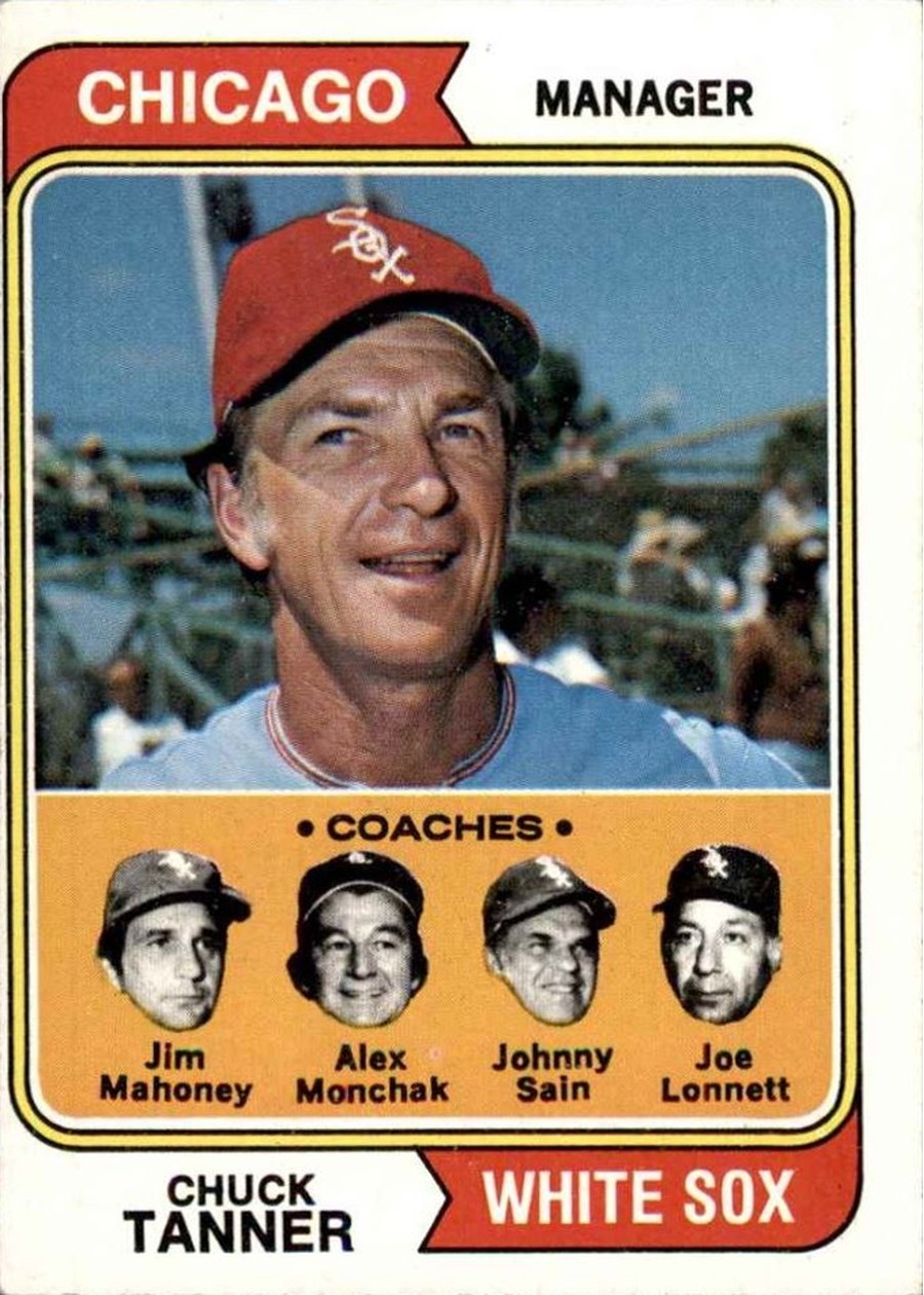 1974 Topps #221 White Sox Field Leaders, Chicago White Sox