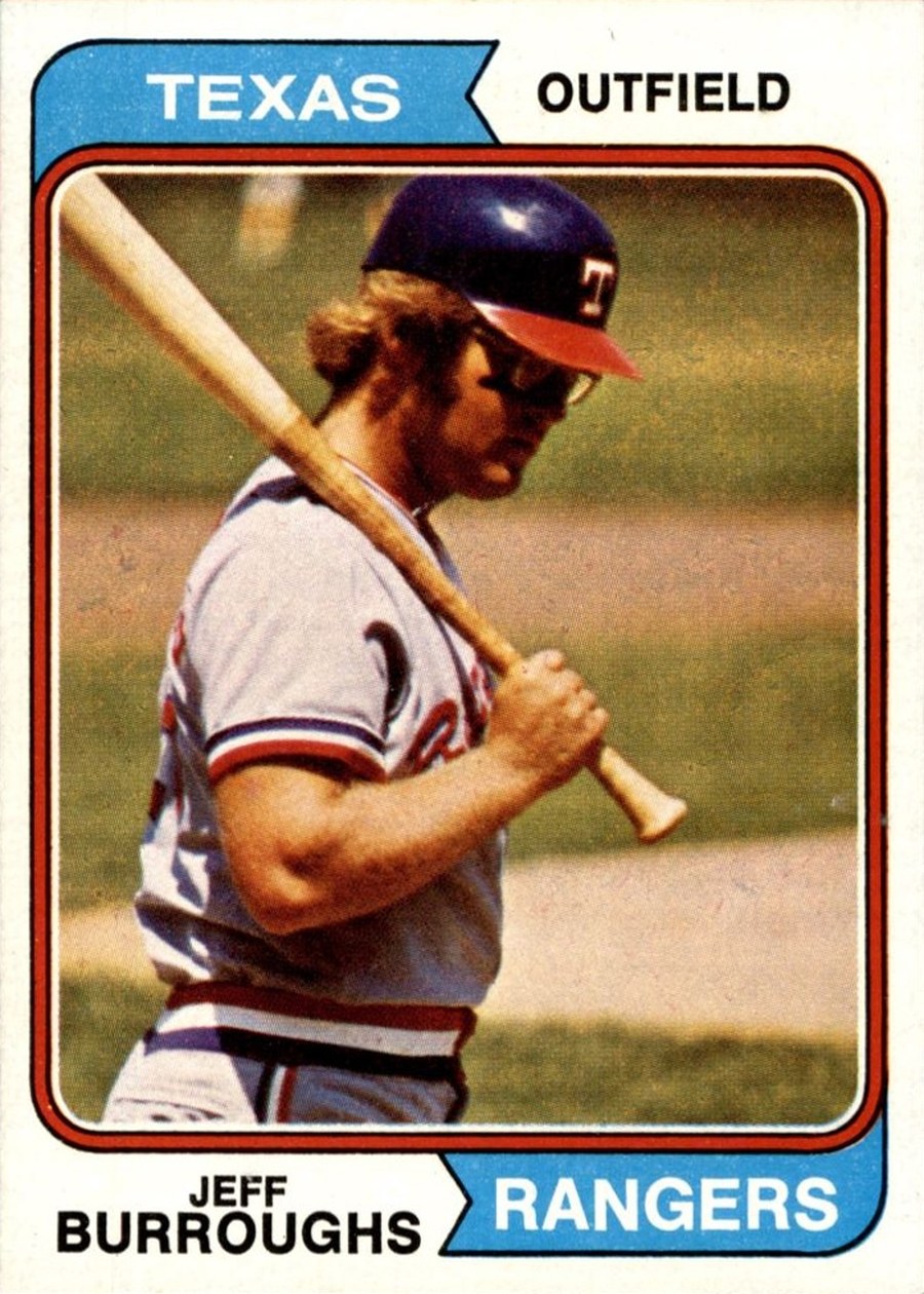 Jeff Burroughs #223 - 1974 Topps Baseball Card