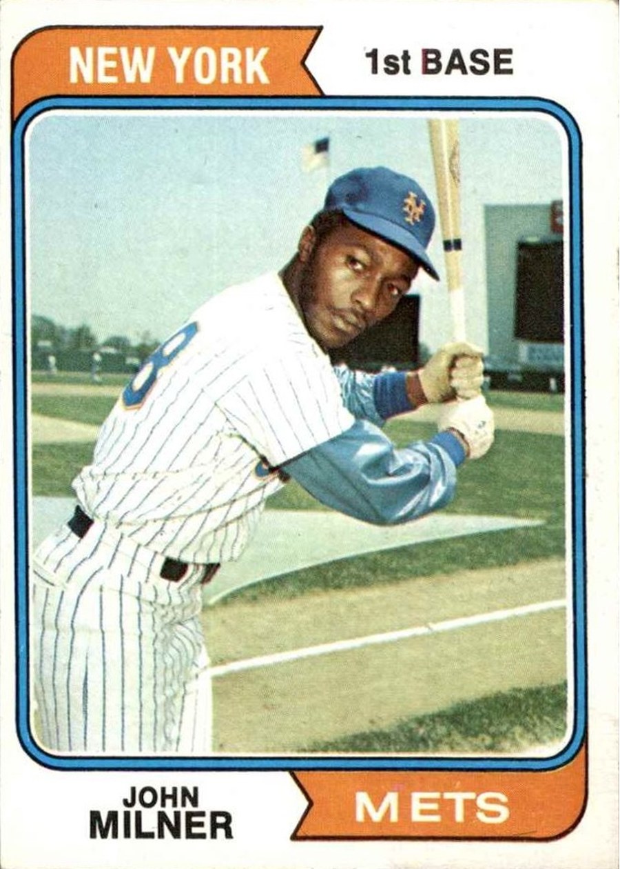 1974 Topps #234 John Milner, New York Mets
