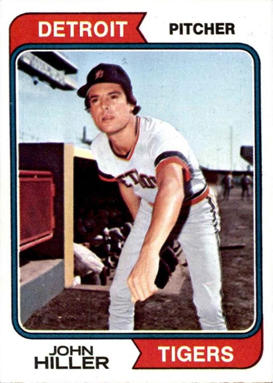 1974 Topps #24 John Hiller, Detroit Tigers