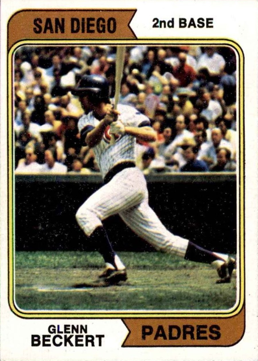 1974 Topps #241 Glenn Beckert, San Diego Padres