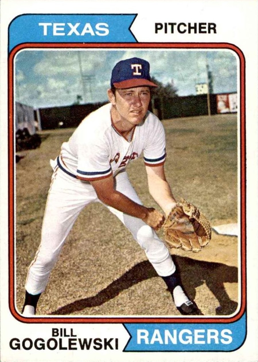 1974 Topps #242 Bill Gogolewski, Texas Rangers
