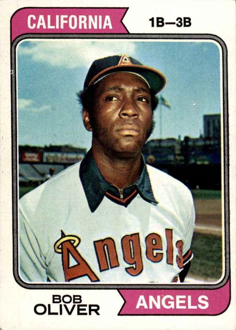 1974 Topps #243 Bob Oliver, California Angels