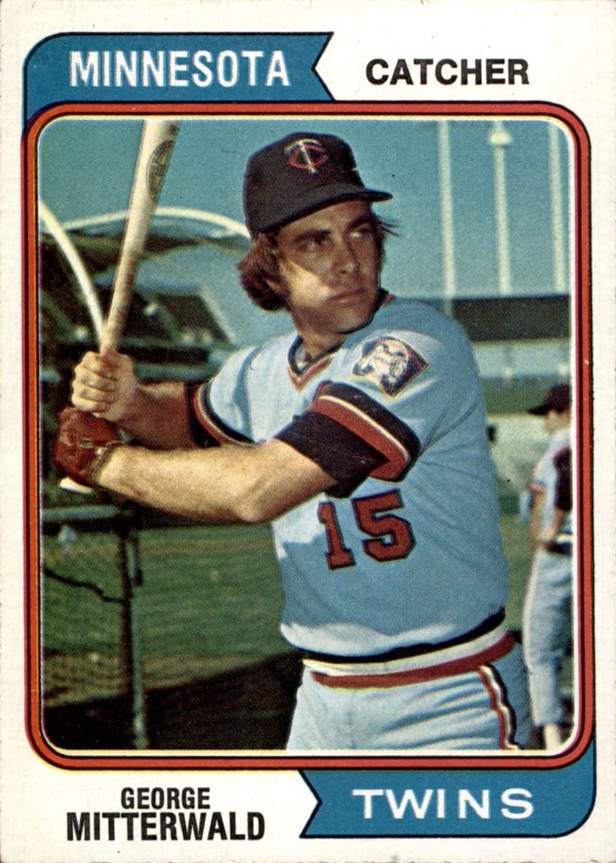1974 Topps #249 George Mitterwald, Minnesota Twins