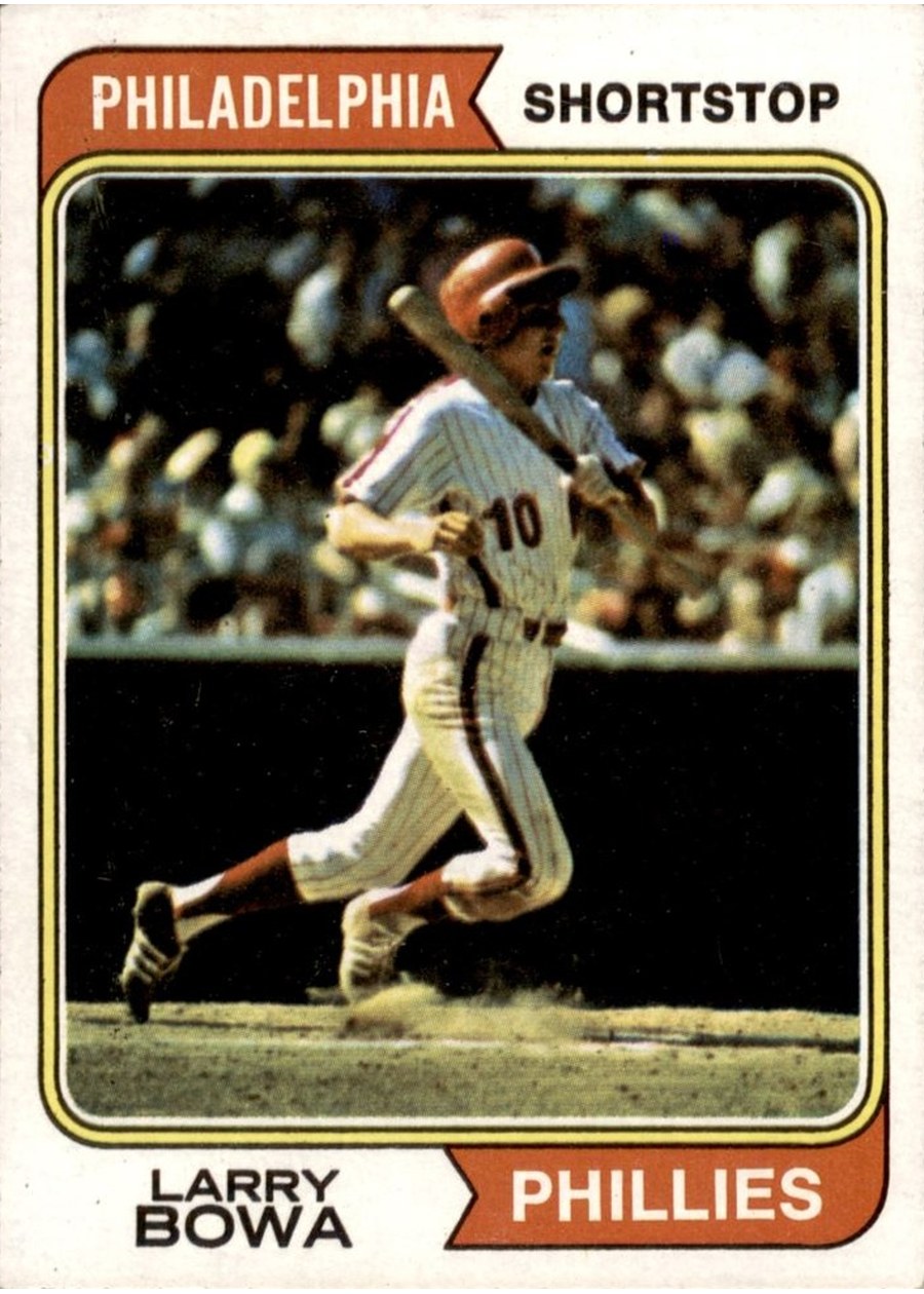 1974 Topps #255 Larry Bowa, Philadelphia Phillies