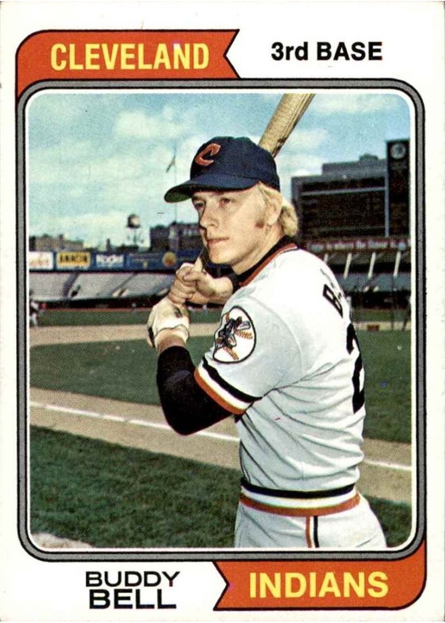 1974 Topps #257 Buddy Bell, Cleveland Indians