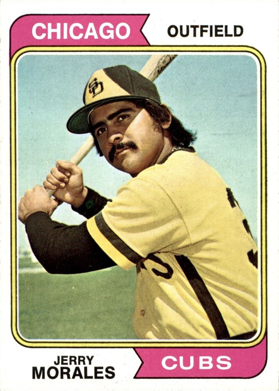 1974 Topps #258 Jerry Morales, Chicago Cubs