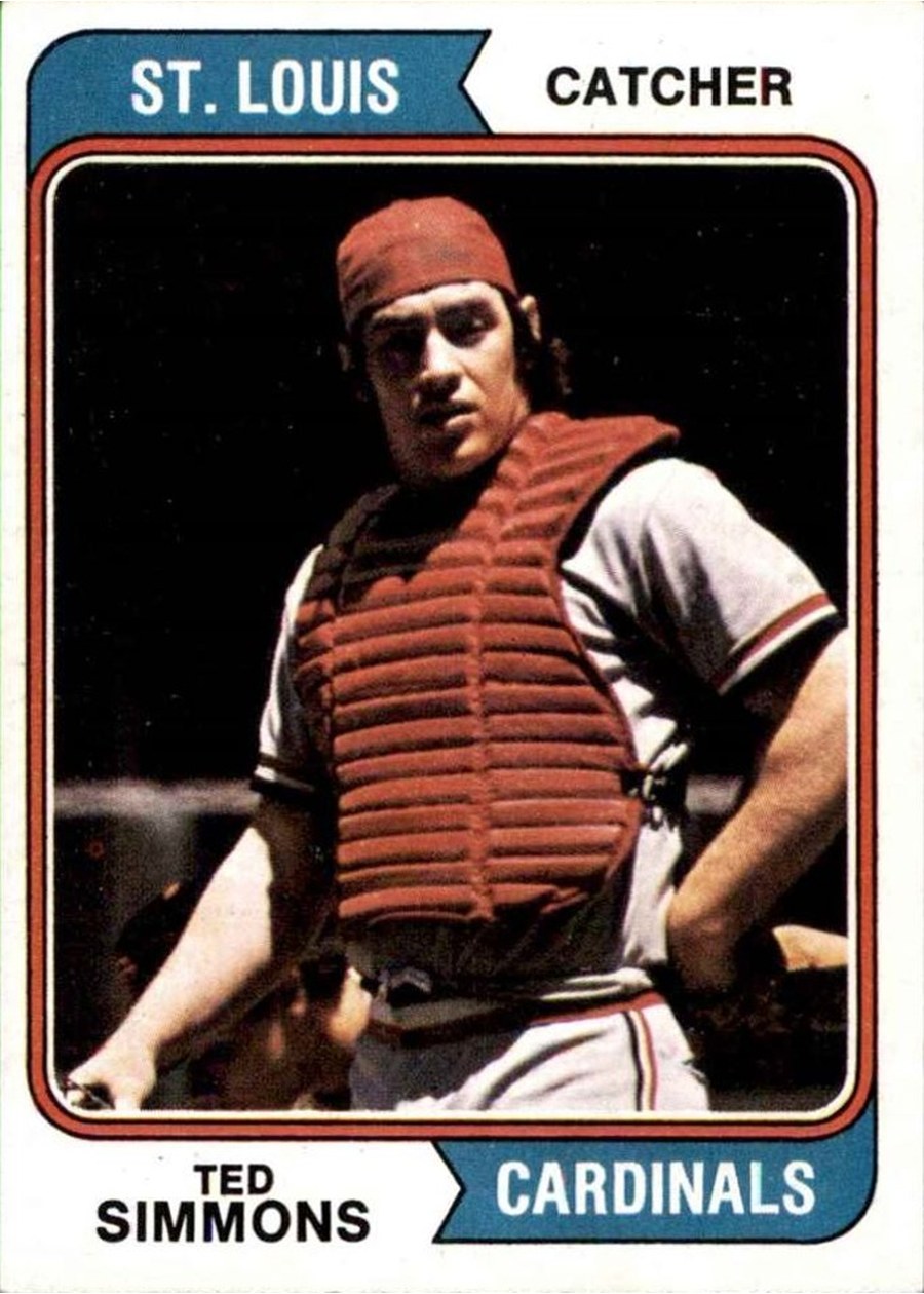 1974 Topps #260 Ted Simmons, St. Louis Cardinals