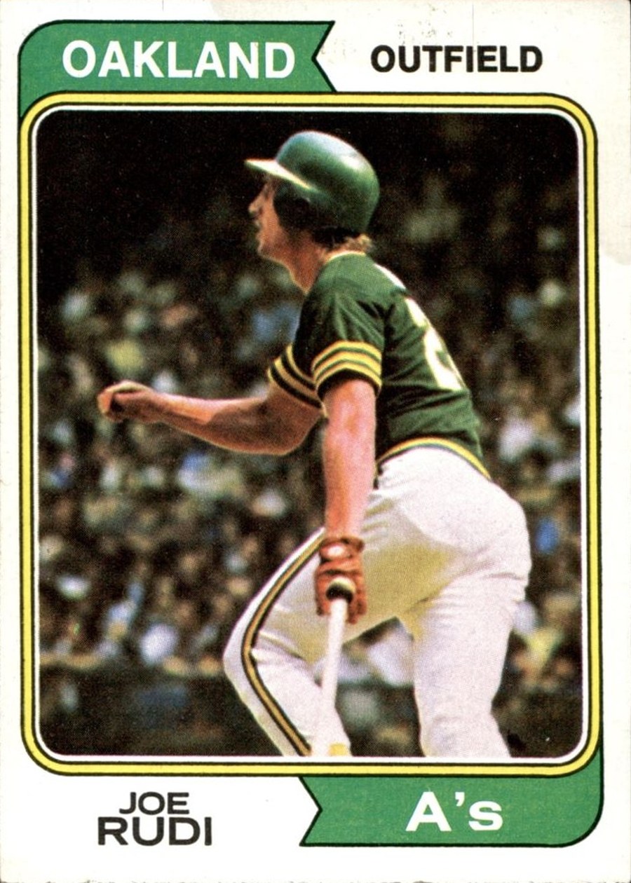 1974 Topps #264 Joe Rudi, Oakland Athletics