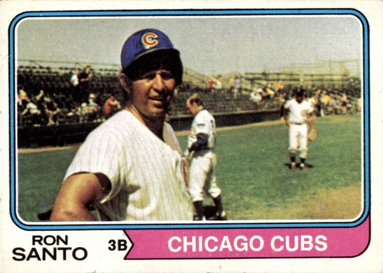 1974 Topps #270 Ron Santo, Chicago Cubs