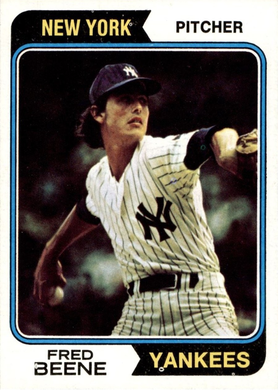 1974 Topps #274 Fred Beene, New York Yankees