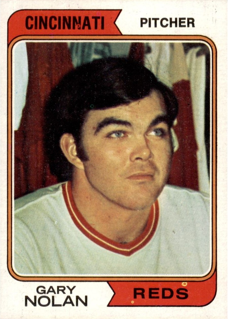 1974 Topps #277 Gary Nolan, Cincinnati Reds