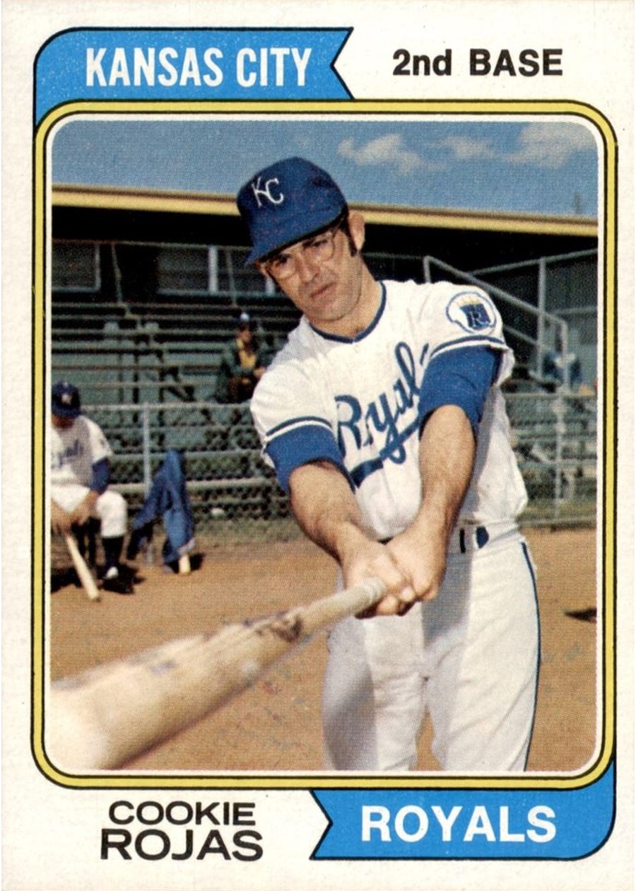1974 Topps #278 Cookie Rojas, Kansas City Royals