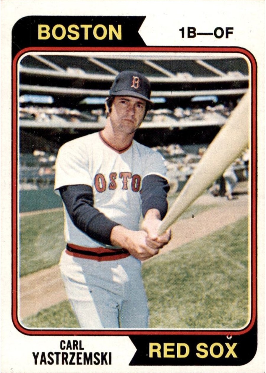 1974 Topps #280 Carl Yastrzemski, Boston Red Sox