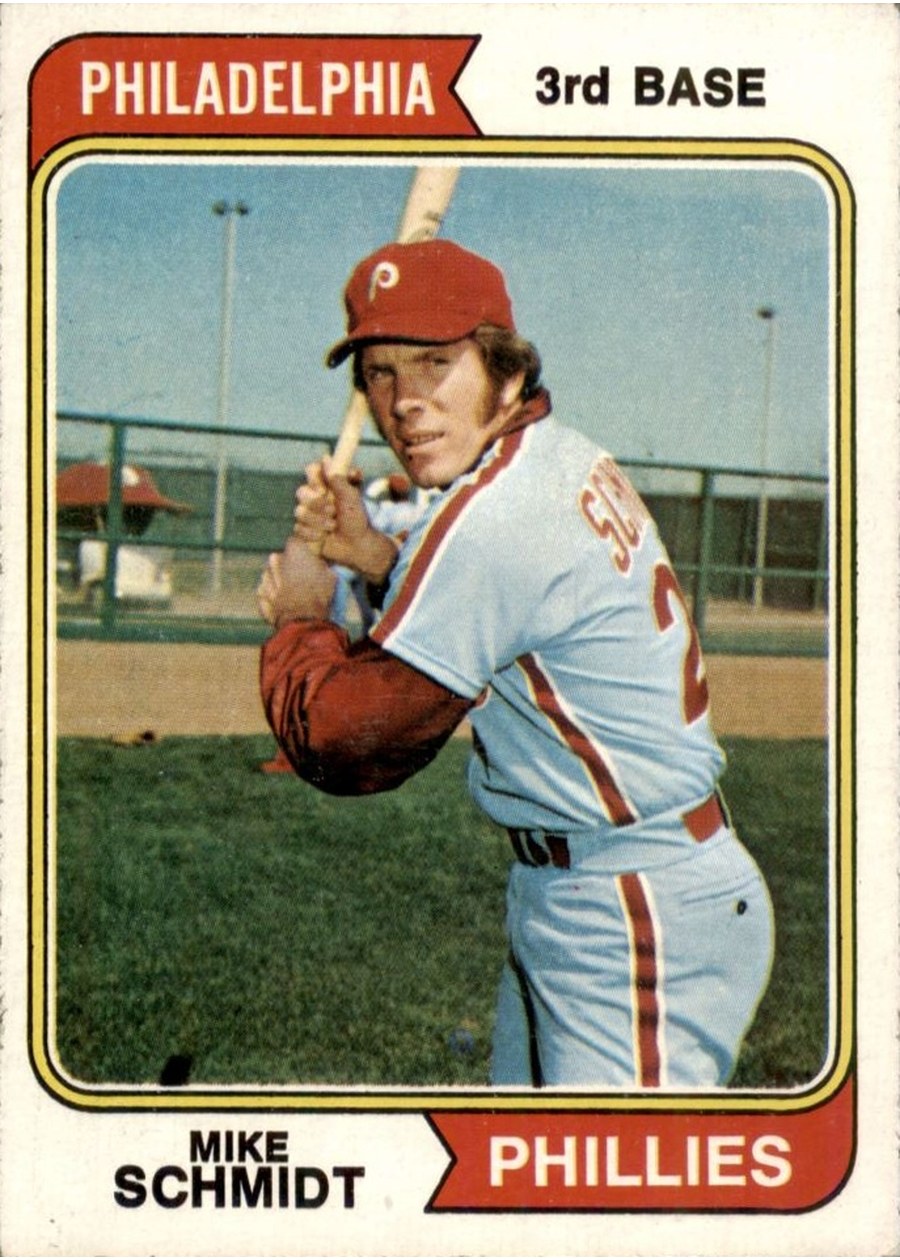 1974 Topps #283 Mike Schmidt, Philadelphia Phillies