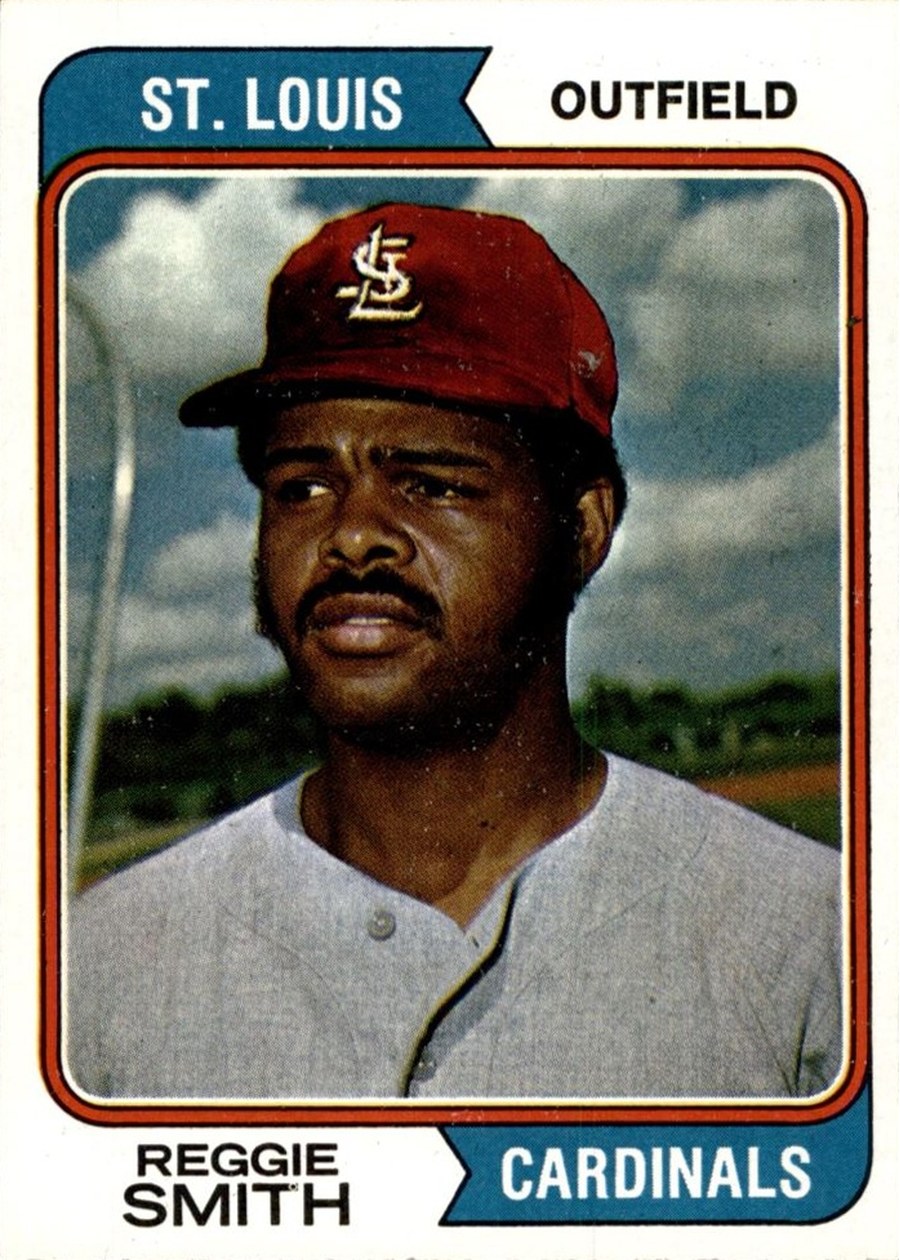 1974 Topps #285 Reggie Smith, St. Louis Cardinals