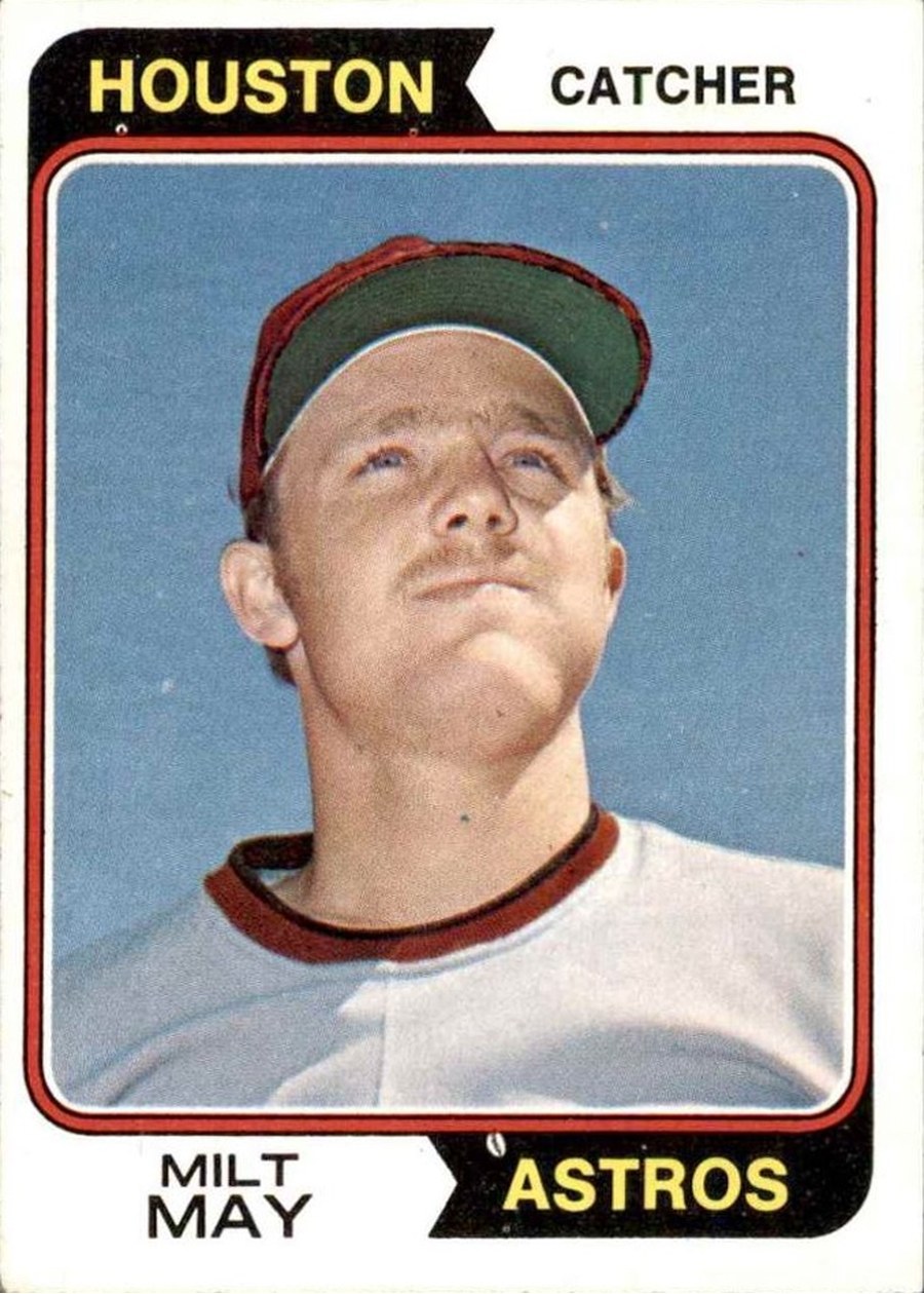 1974 Topps #293 Milt May, Houston Astros