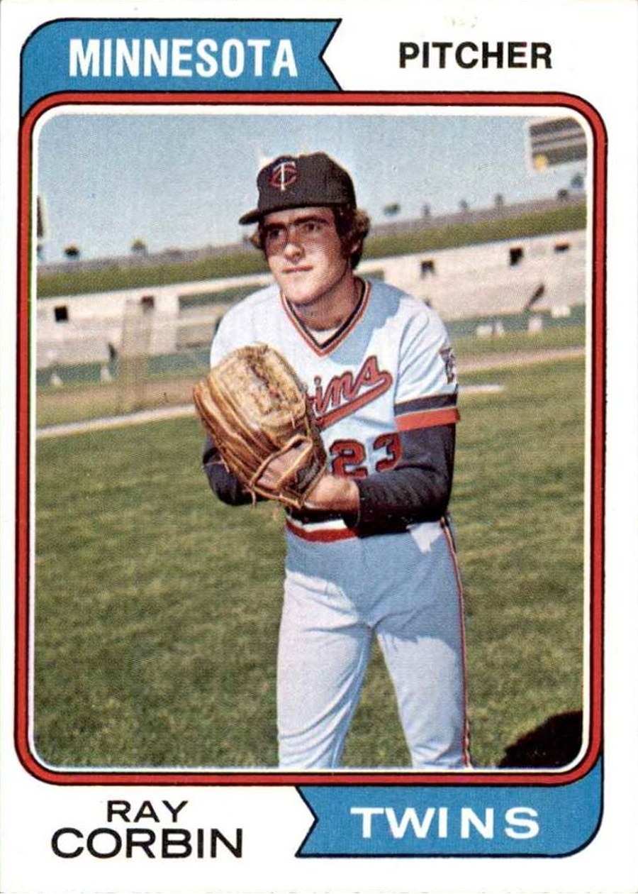 1974 Topps #296 Ray Corbin, Minnesota Twins