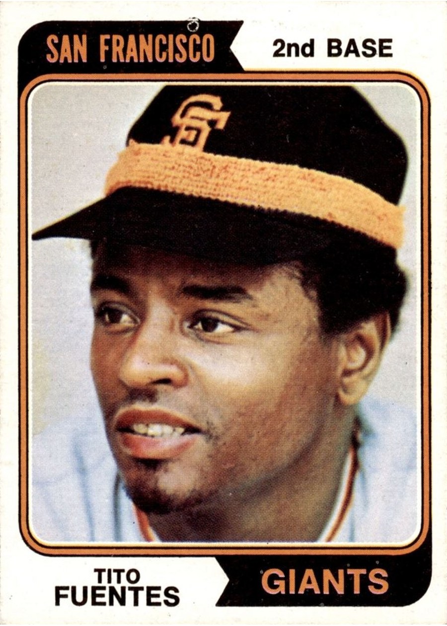 1974 Topps #305 Tito Fuentes, San Francisco Giants