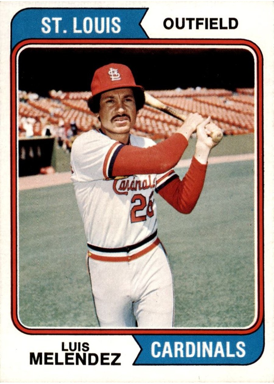 1974 Topps #307 Luis Melendez, St. Louis Cardinals