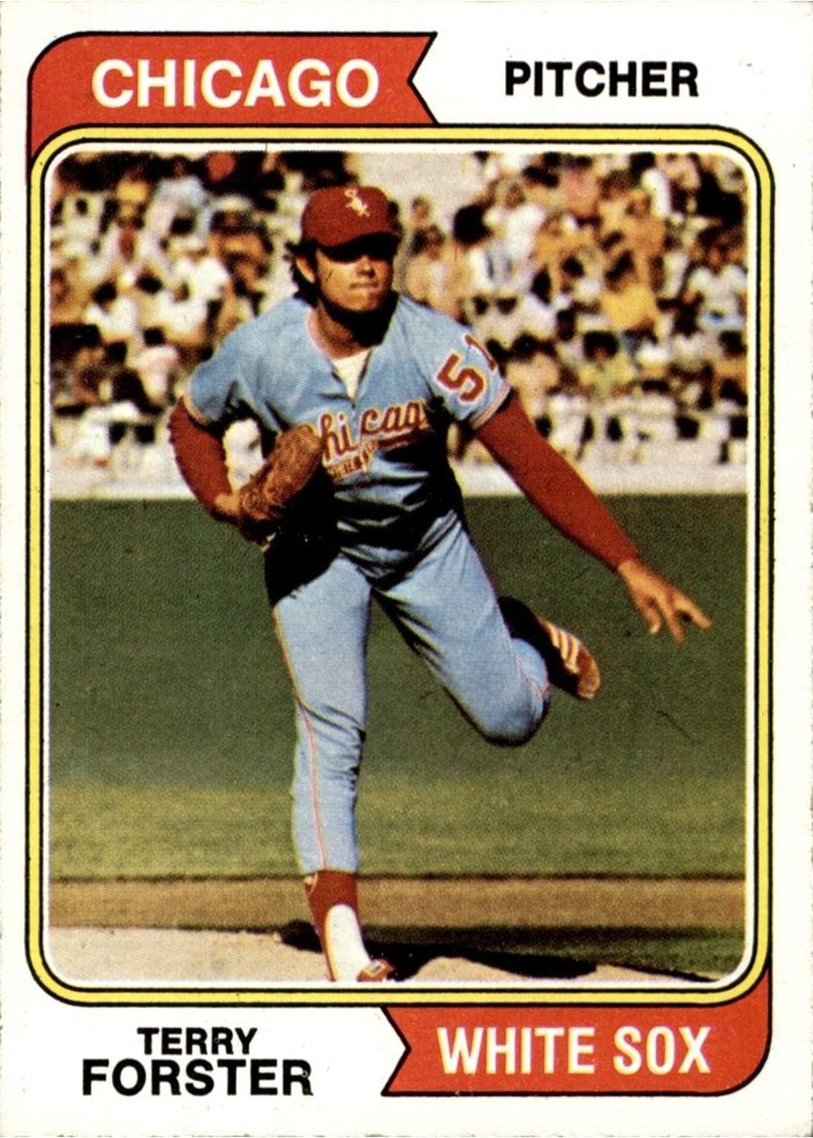 1974 Topps #310 Terry Forster, Chicago White Sox