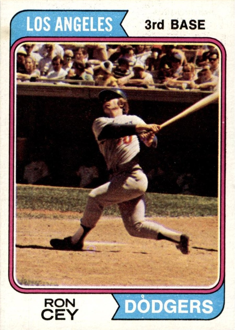 1974 Topps #315 Ron Cey, Los Angeles Dodgers
