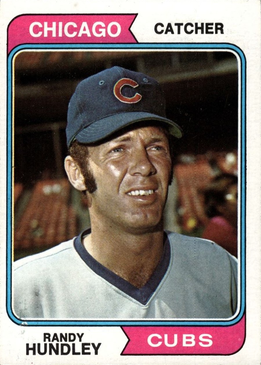 1974 Topps #319 Randy Hundley, Chicago Cubs