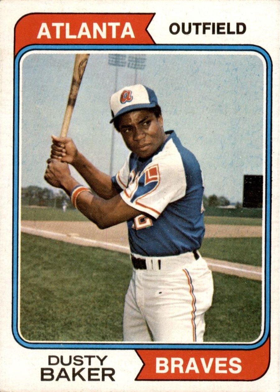 1974 Topps #320 Dusty Baker, Atlanta Braves