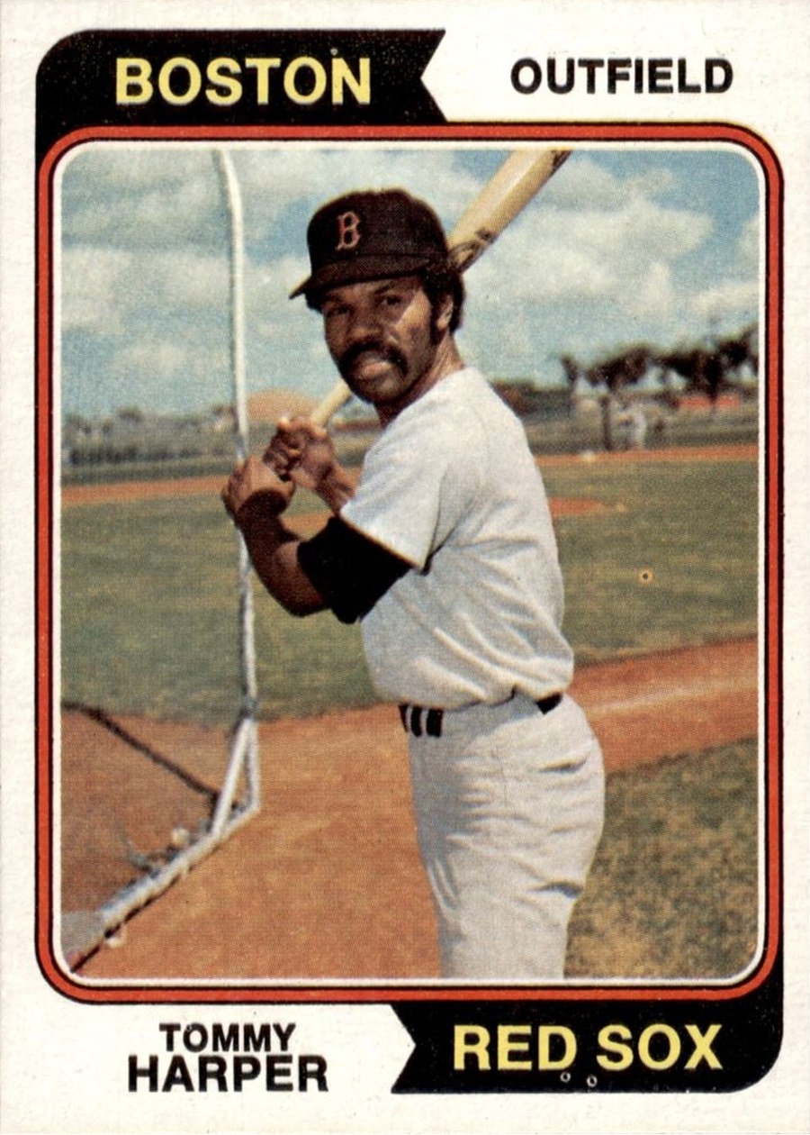 1974 Topps #325 Tommy Harper, Boston Red Sox
