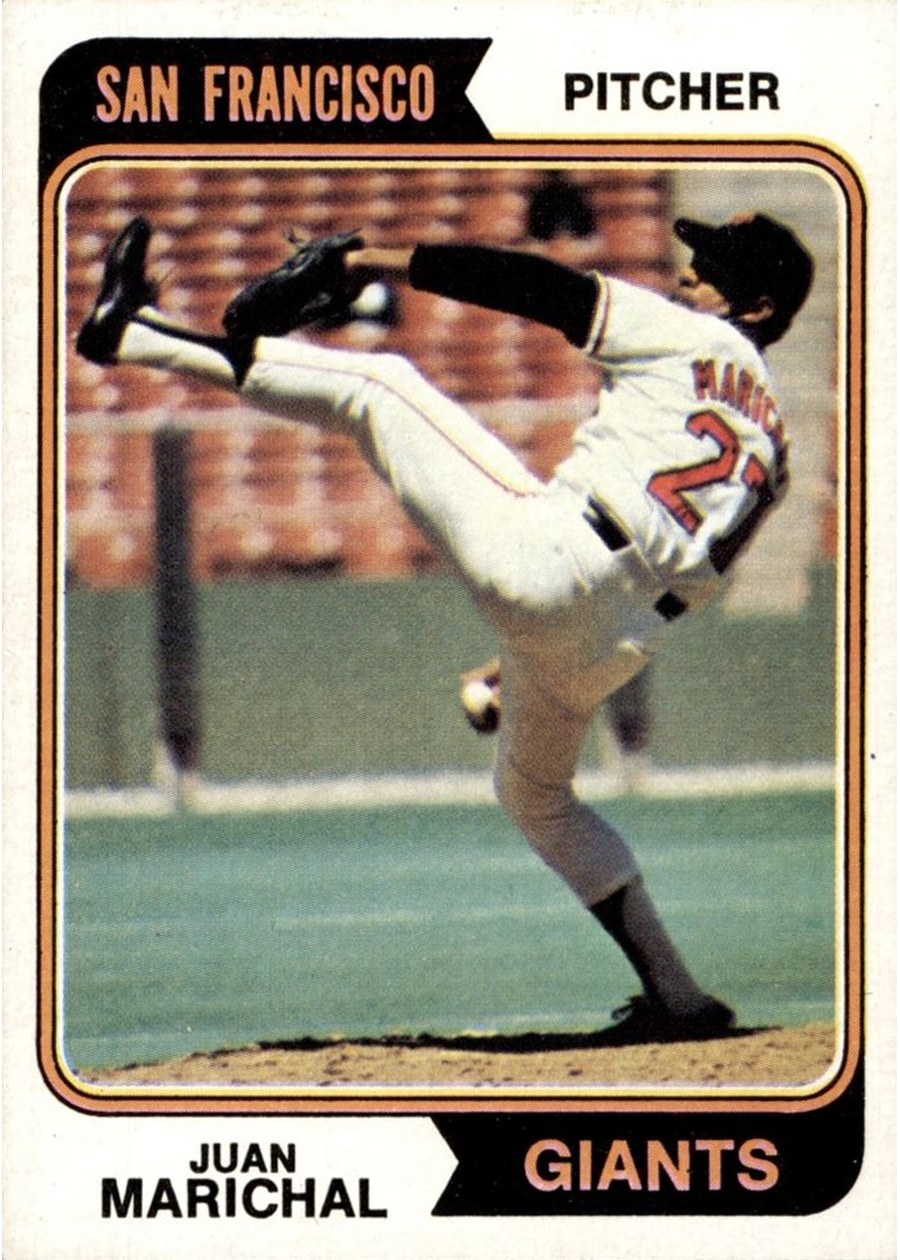 1974 Topps #330 Juan Marichal, San Francisco Giants