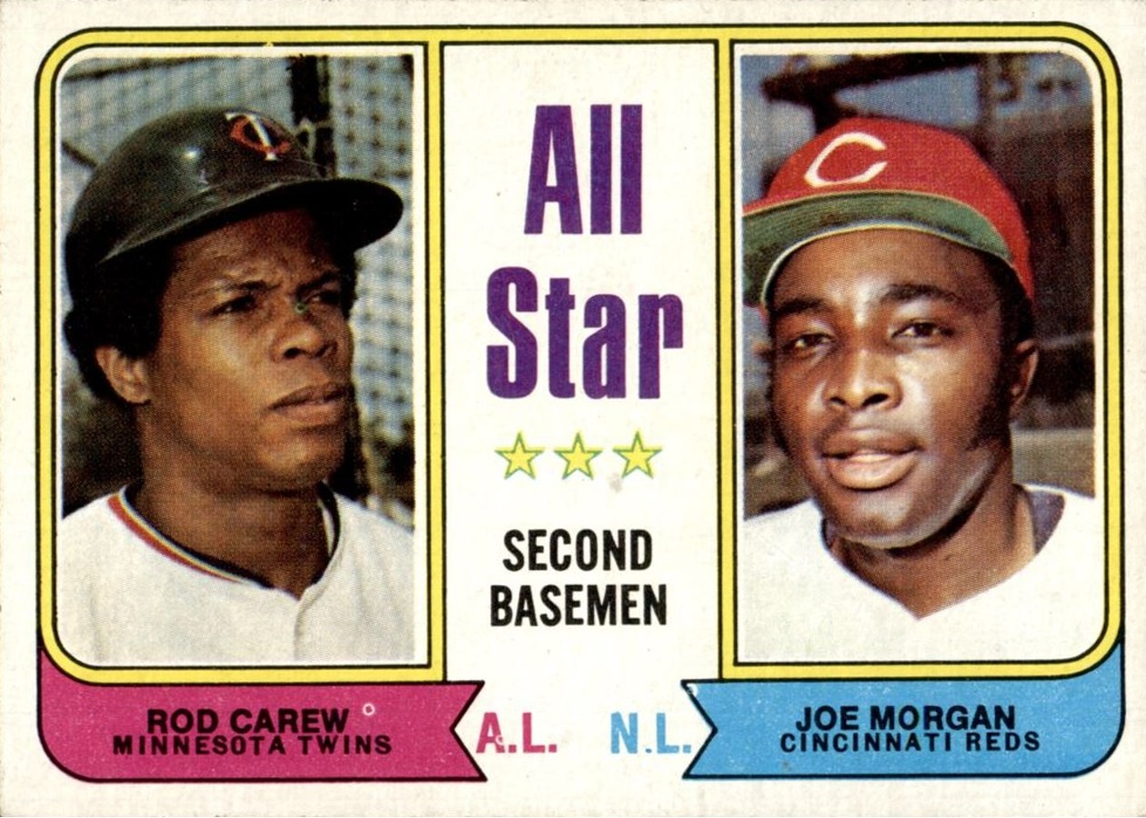 1974 Topps #333 All-Star Second Basemen, Minnesota Twins / Cincinnati Reds