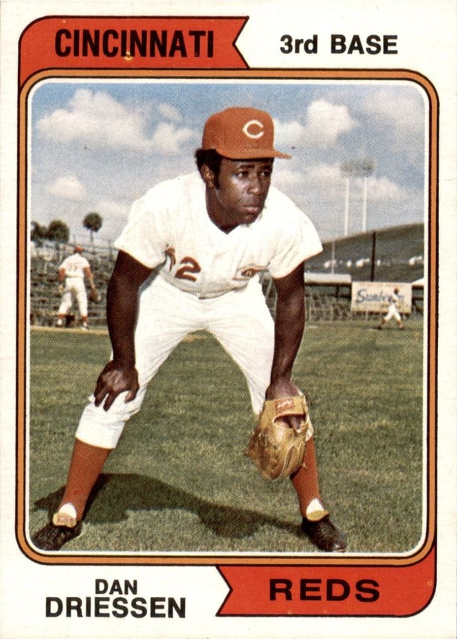 1974 Topps #341 Dan Driessen, Cincinnati Reds