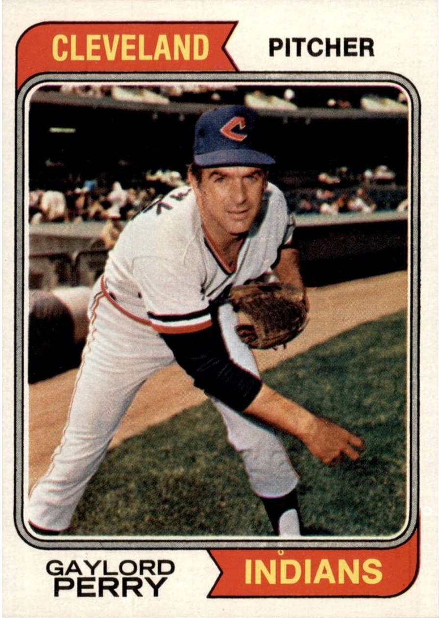 1974 Topps #35 Gaylord Perry, Cleveland Indians
