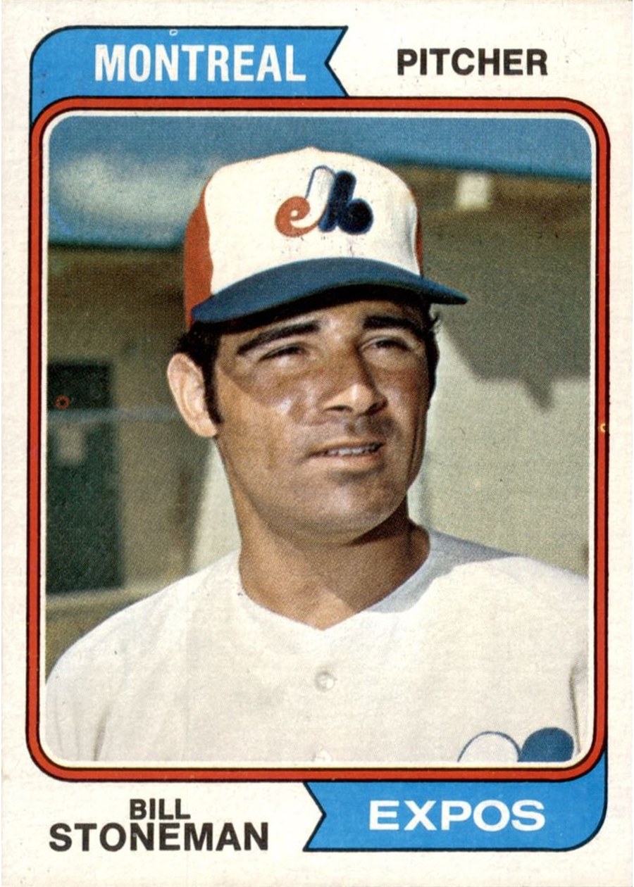 1974 Topps #352 Bill Stoneman, Montreal Expos
