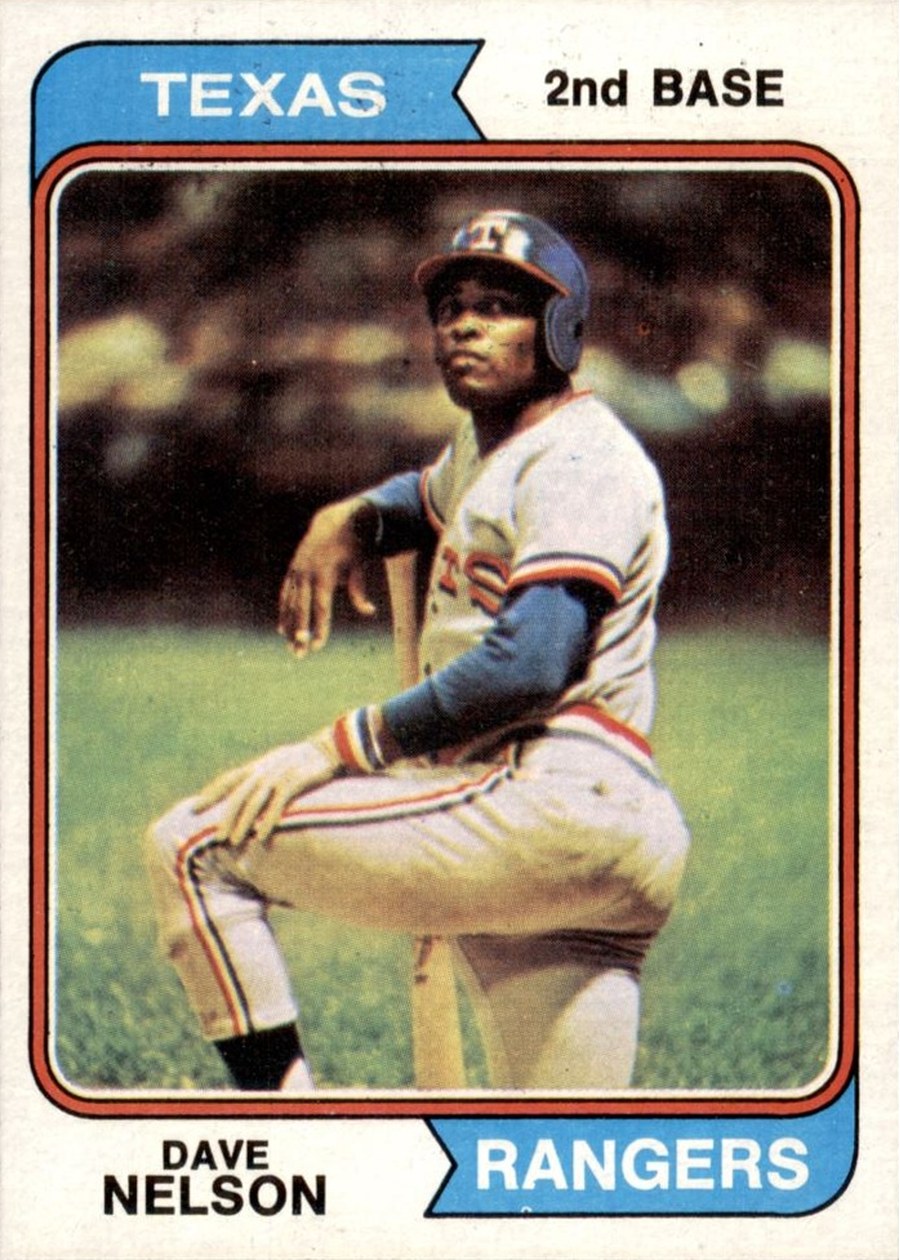 1974 Topps #355 Dave Nelson, Texas Rangers