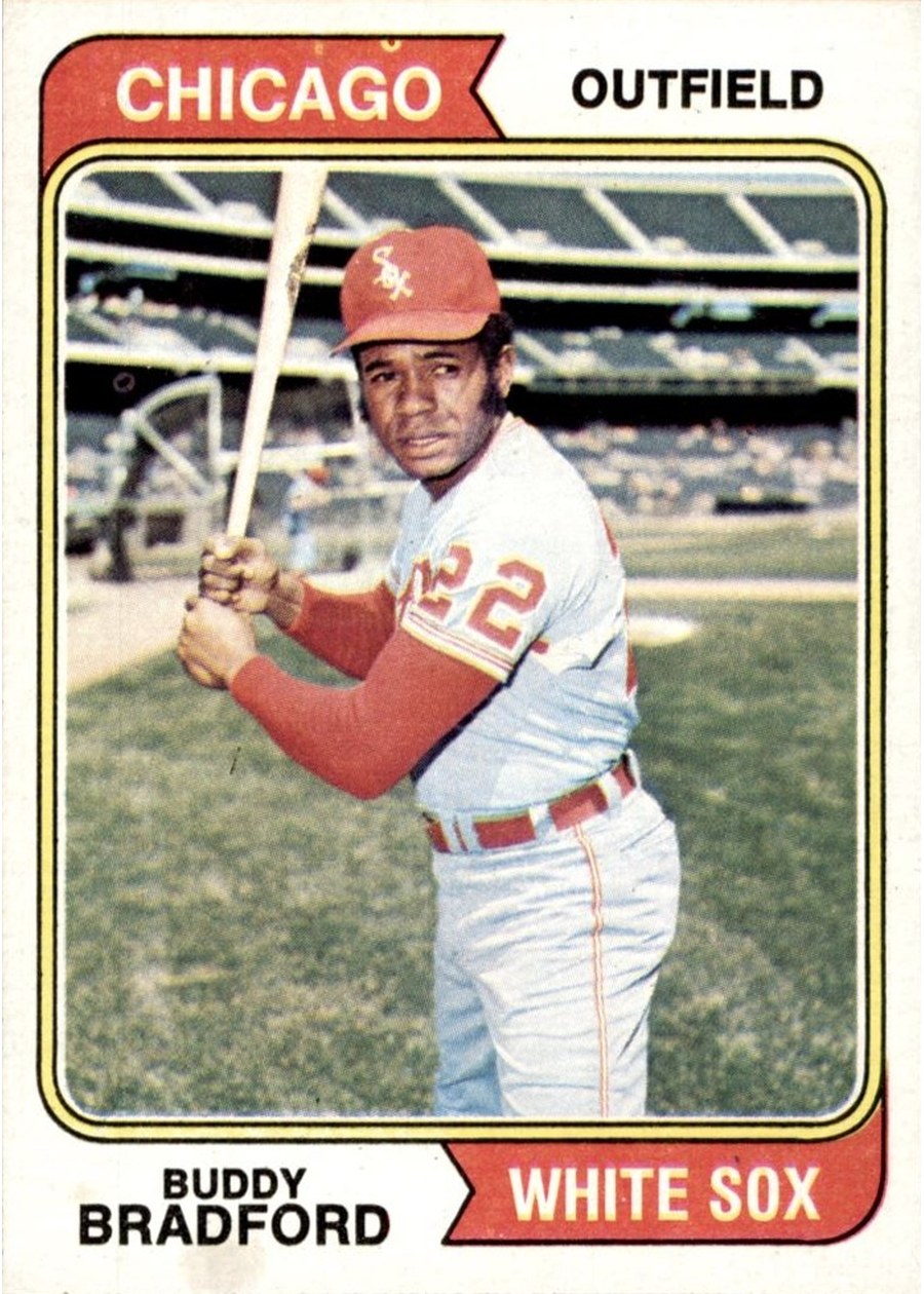 1974 Topps #357 Buddy Bradford, Chicago White Sox