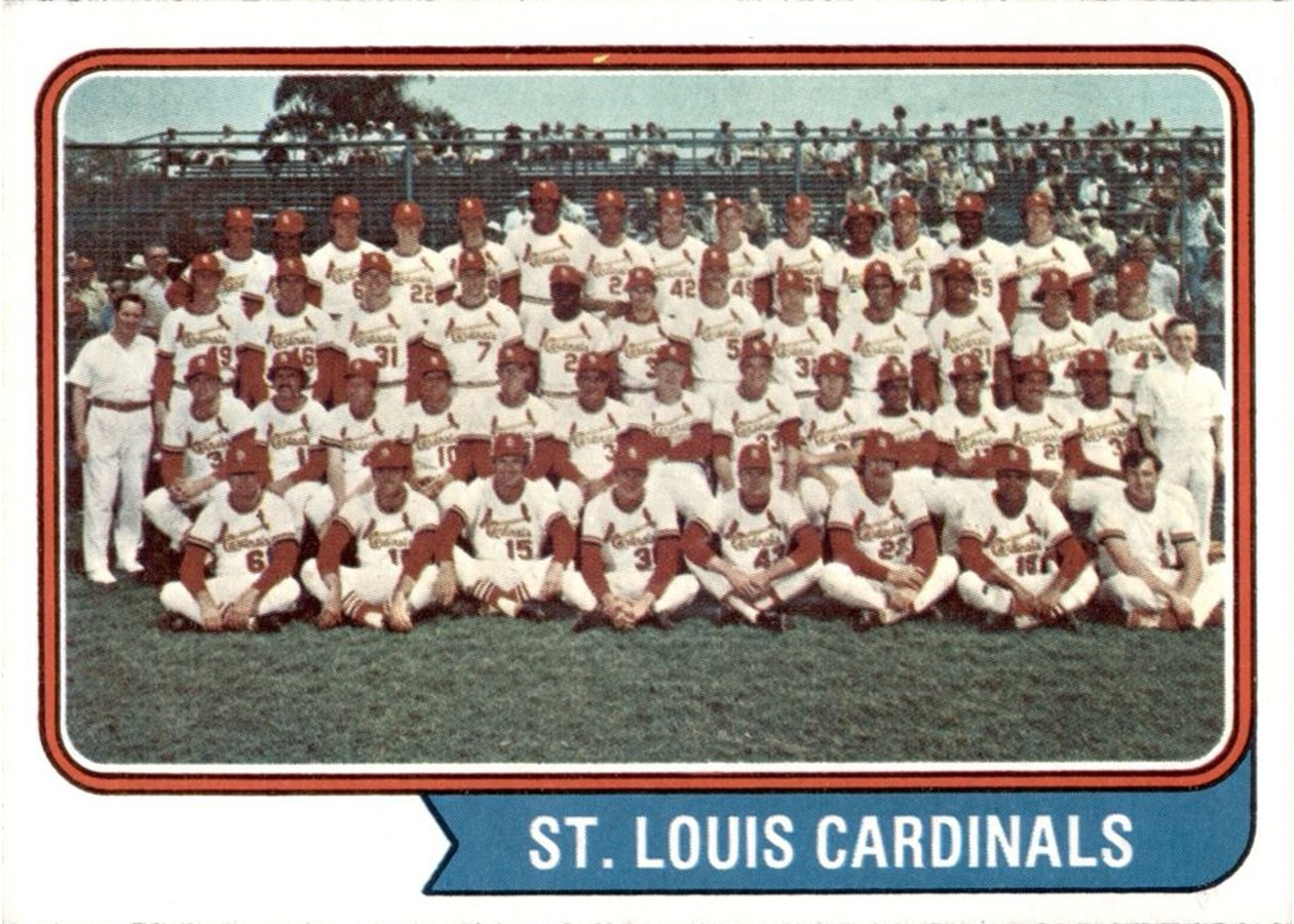 1974 Topps #36 St. Louis Cardinals