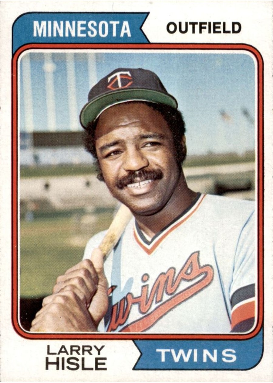 1974 Topps #366 Larry Hisle, Minnesota Twins